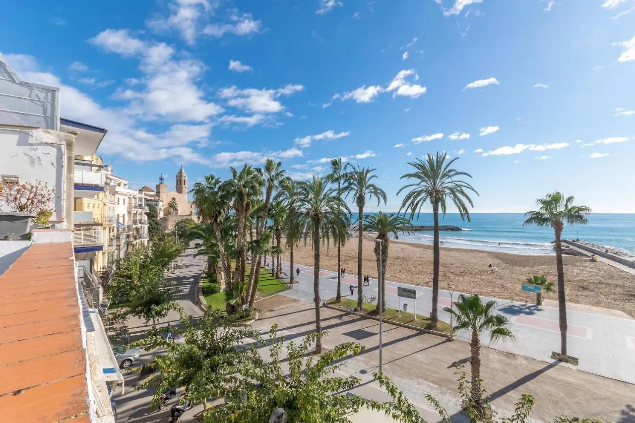 Vistamar 2: Primera Linea De Mar Con Gran Terraza シッチェス 0*,